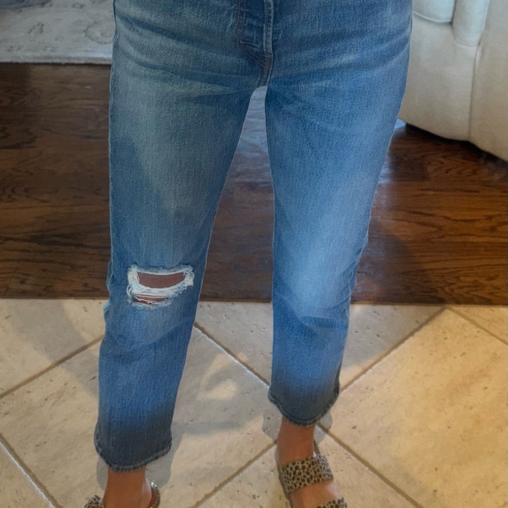 Levi's Wedgie Straight Jeans, size 25